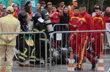 Paraná sedia competição nacional de resgate e teste de habilidades entre bombeiras